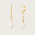 freshwater pearl earring